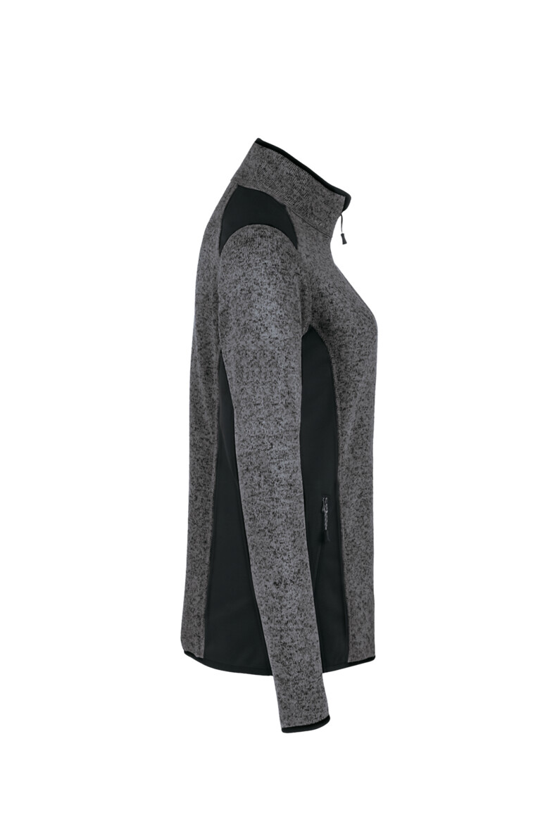 HAKRO Damen Strickfleecejacke