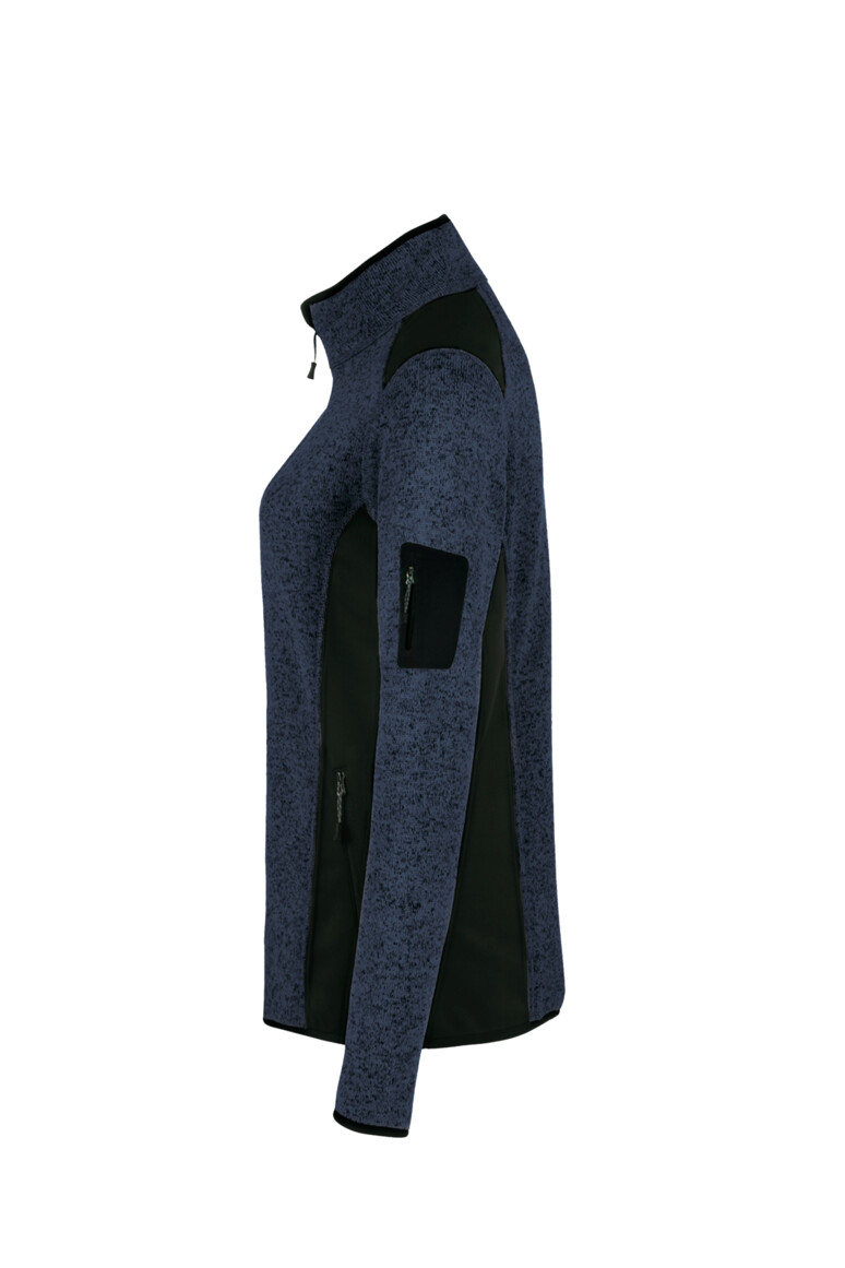 HAKRO Damen Strickfleecejacke