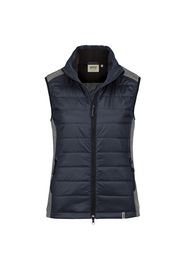 HAKRO Damen Hybridweste Contrast