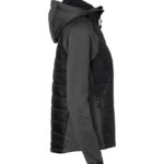 HAKRO Damen Kapuzen-Hybridjacke Contrast