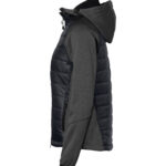 HAKRO Damen Kapuzen-Hybridjacke Contrast