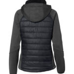 HAKRO Damen Kapuzen-Hybridjacke Contrast
