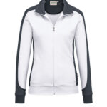 HAKRO Damen Sweatjacke Contrast MIKRALINAR® - Produktbild