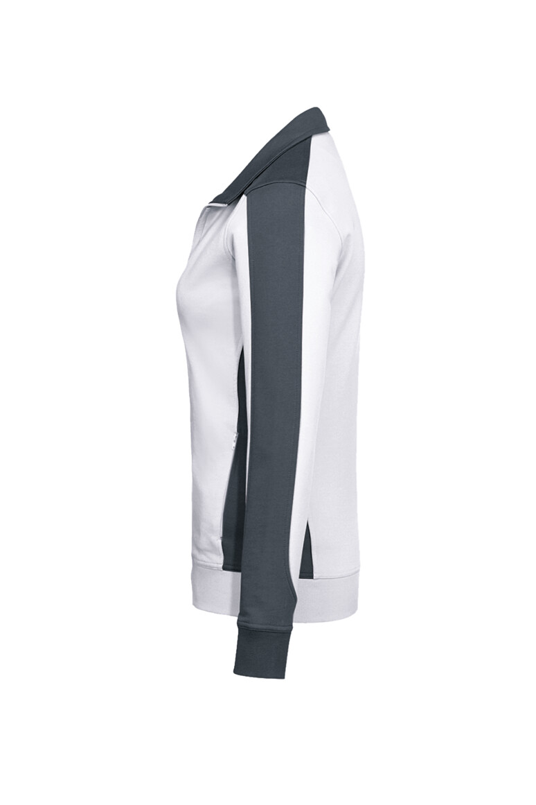 HAKRO Damen Sweatjacke Contrast MIKRALINAR® - Produktbild