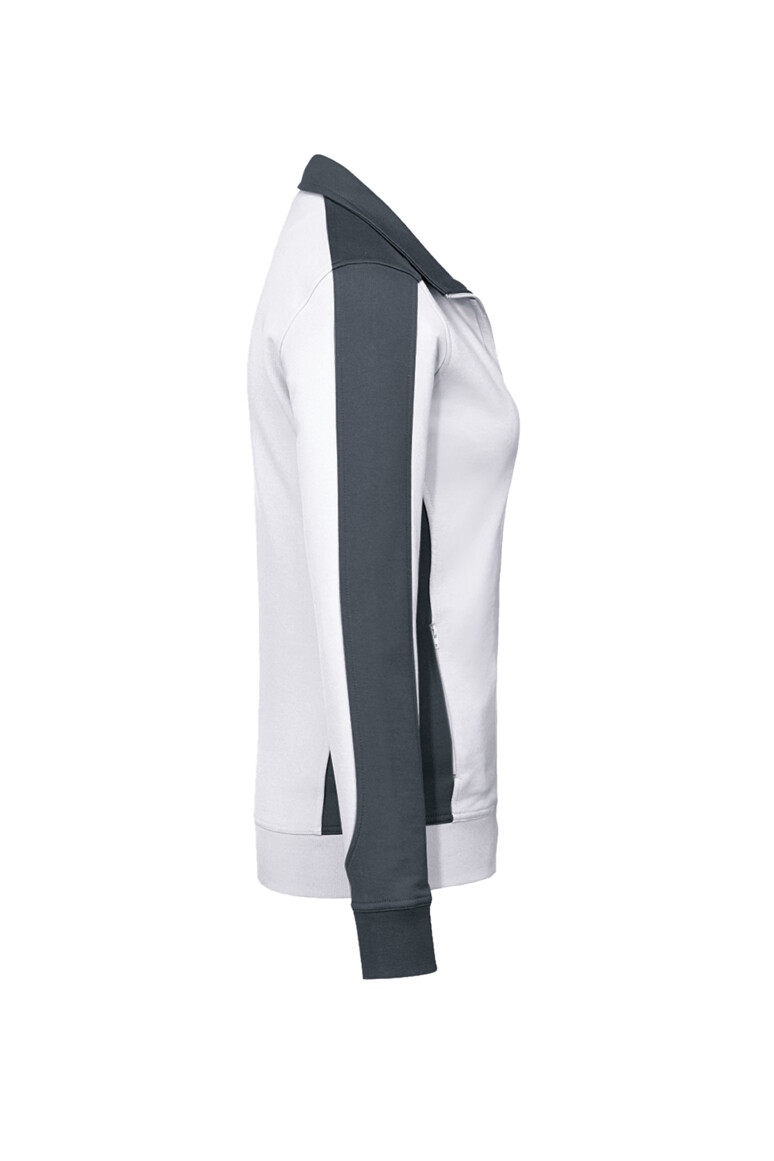 HAKRO Damen Sweatjacke Contrast MIKRALINAR® - Produktbild