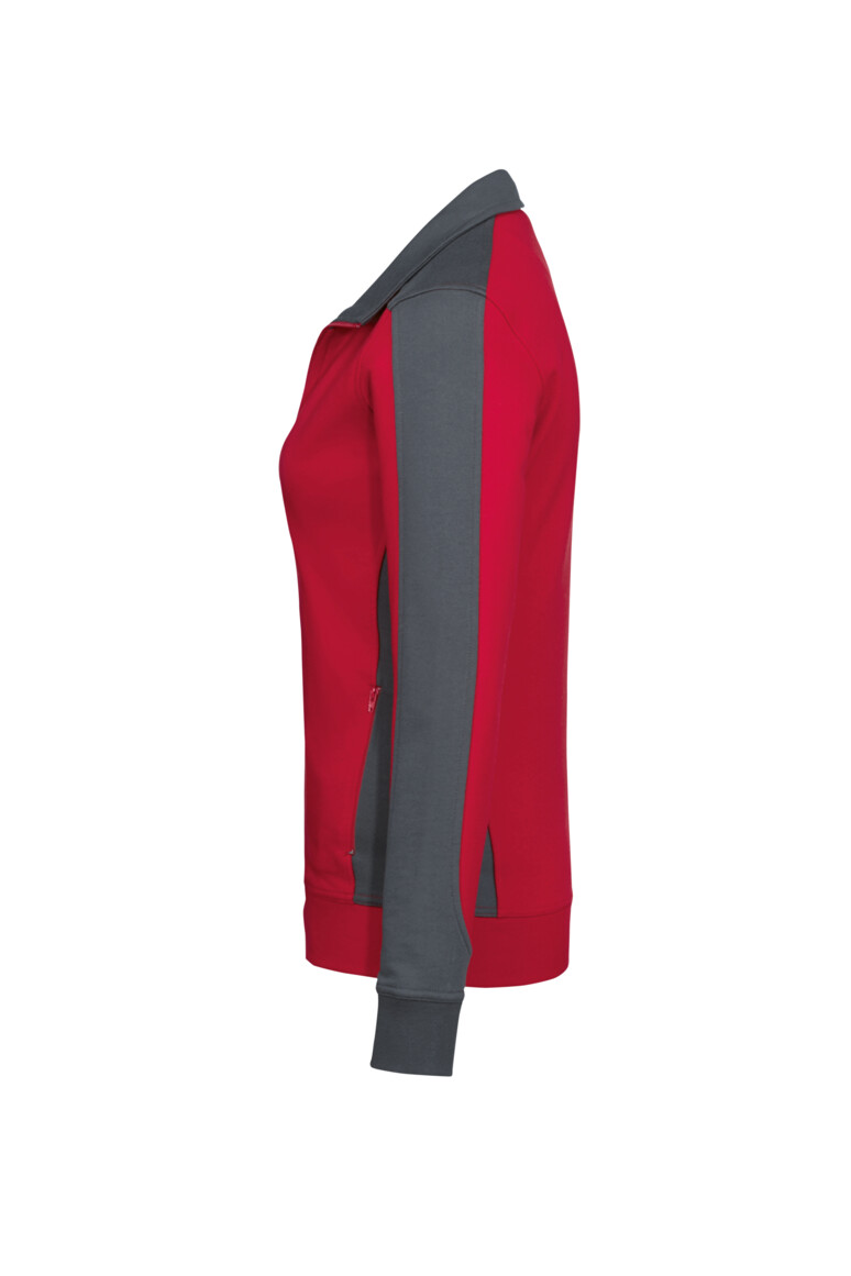 HAKRO Damen Sweatjacke Contrast MIKRALINAR® - Produktbild