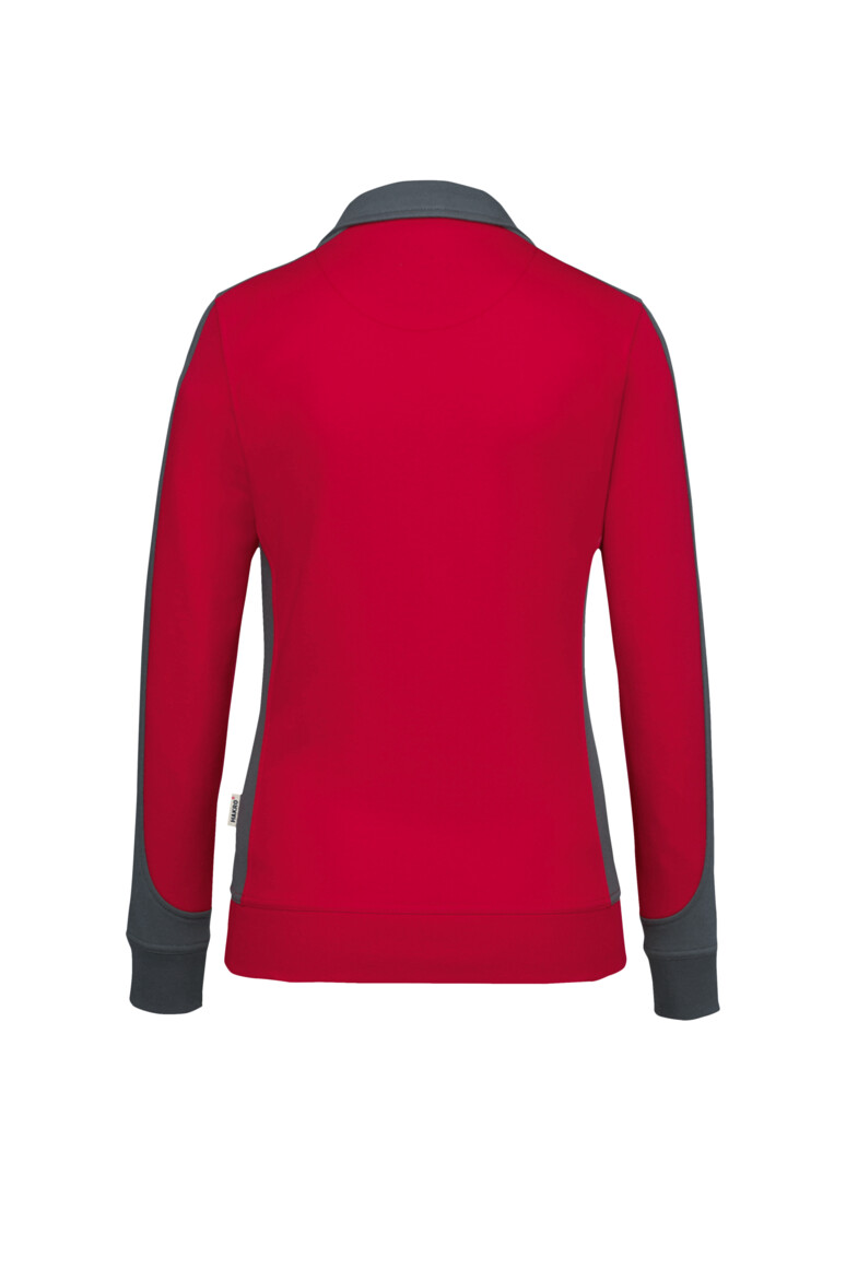 HAKRO Damen Sweatjacke Contrast MIKRALINAR® - Produktbild