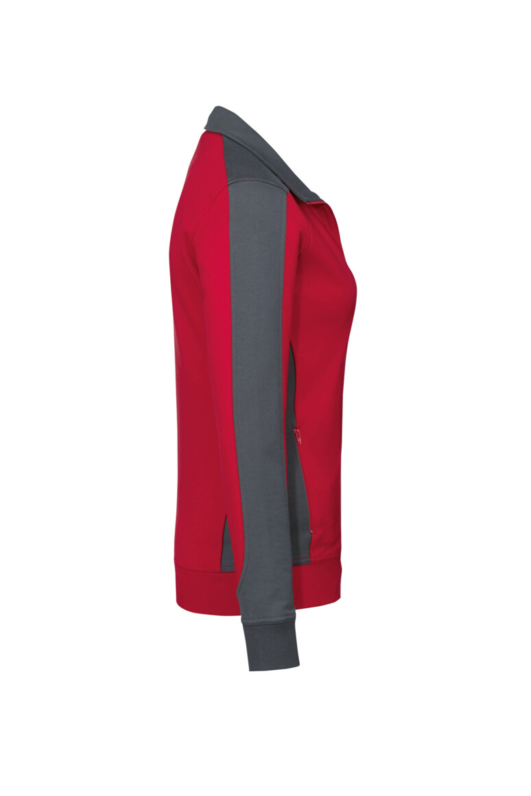HAKRO Damen Sweatjacke Contrast MIKRALINAR® - Produktbild