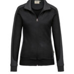 HAKRO Damen Sweatjacke Contrast MIKRALINAR® - Produktbild