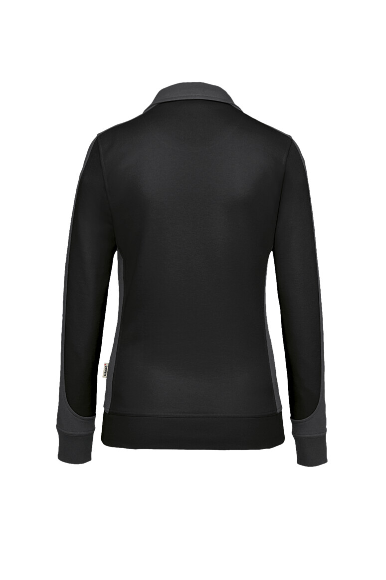 HAKRO Damen Sweatjacke Contrast MIKRALINAR® - Produktbild