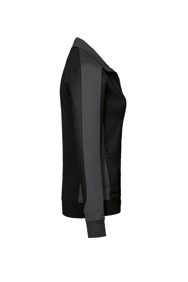 HAKRO Damen Sweatjacke Contrast MIKRALINAR® - Produktbild