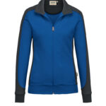 HAKRO Damen Sweatjacke Contrast MIKRALINAR® - Produktbild