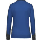 HAKRO Damen Sweatjacke Contrast MIKRALINAR® - Produktbild