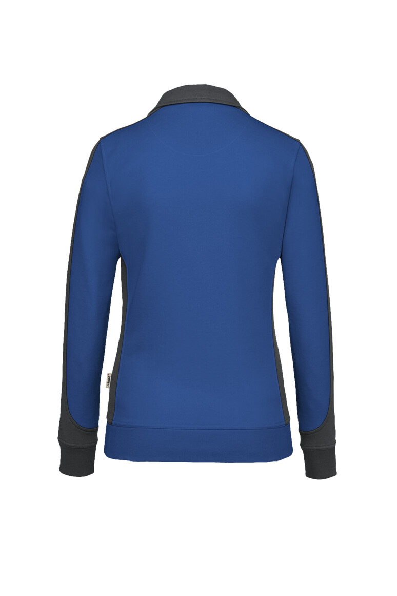 HAKRO Damen Sweatjacke Contrast MIKRALINAR® - Produktbild