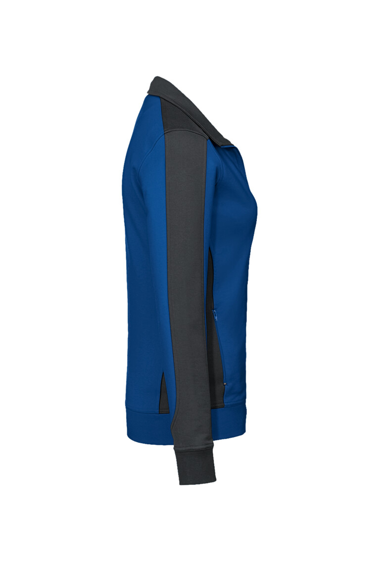 HAKRO Damen Sweatjacke Contrast MIKRALINAR® - Produktbild