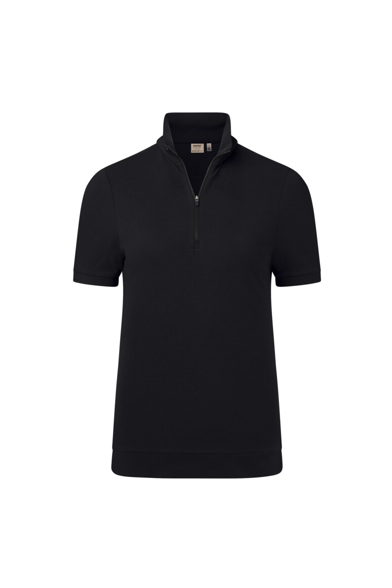 HAKRO Damen Zip-Shirt Piqué MIKRALINAR® ECO