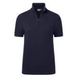 HAKRO Damen Zip-Shirt Piqué MIKRALINAR® ECO