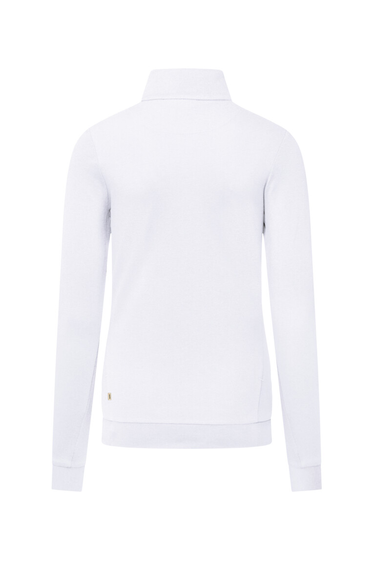 HAKRO Damen Zip-Longsleeve Piqué MIKRALINAR® ECO