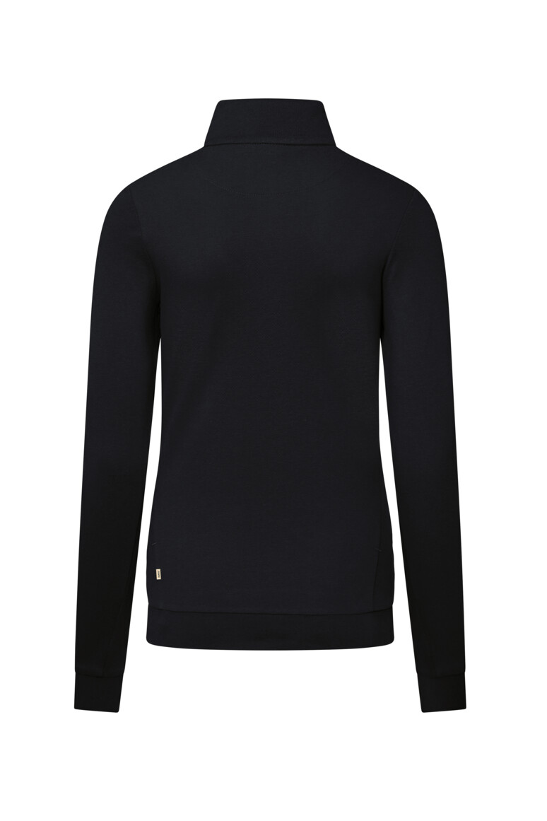 HAKRO Damen Zip-Longsleeve Piqué MIKRALINAR® ECO