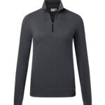 HAKRO Damen Zip-Longsleeve Piqué MIKRALINAR® ECO