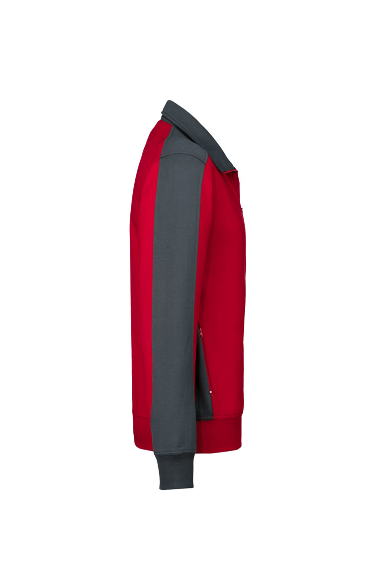 HAKRO Sweatjacke Contrast MIKRALINAR®