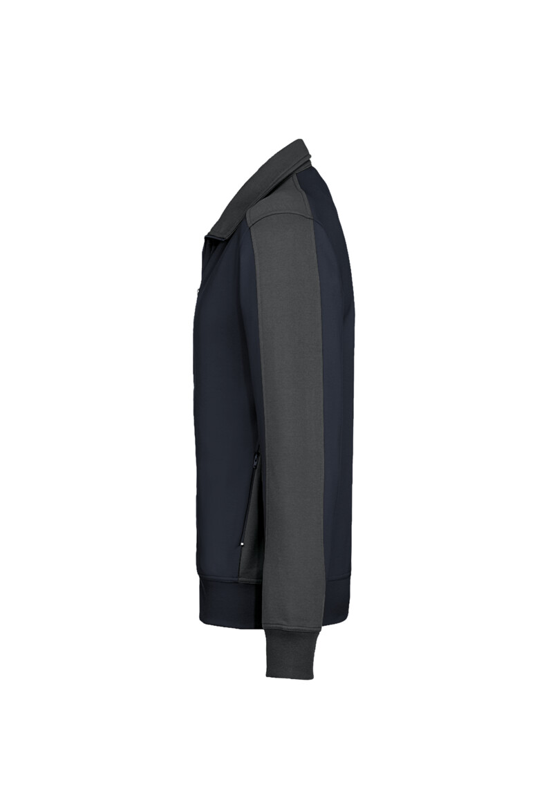 HAKRO Sweatjacke Contrast MIKRALINAR®
