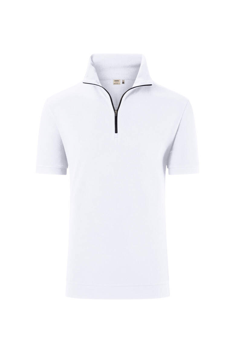 HAKRO Zip-Shirt Piqué MIKRALINAR® ECO