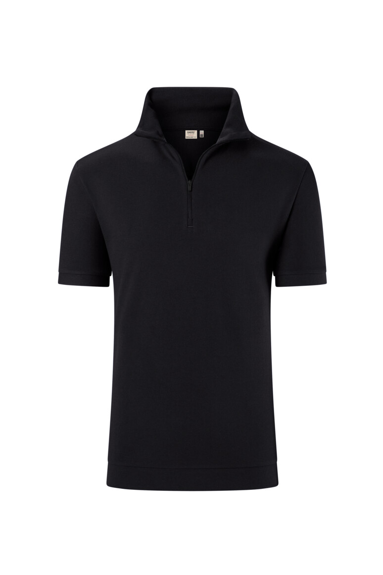 HAKRO Zip-Shirt Piqué MIKRALINAR® ECO