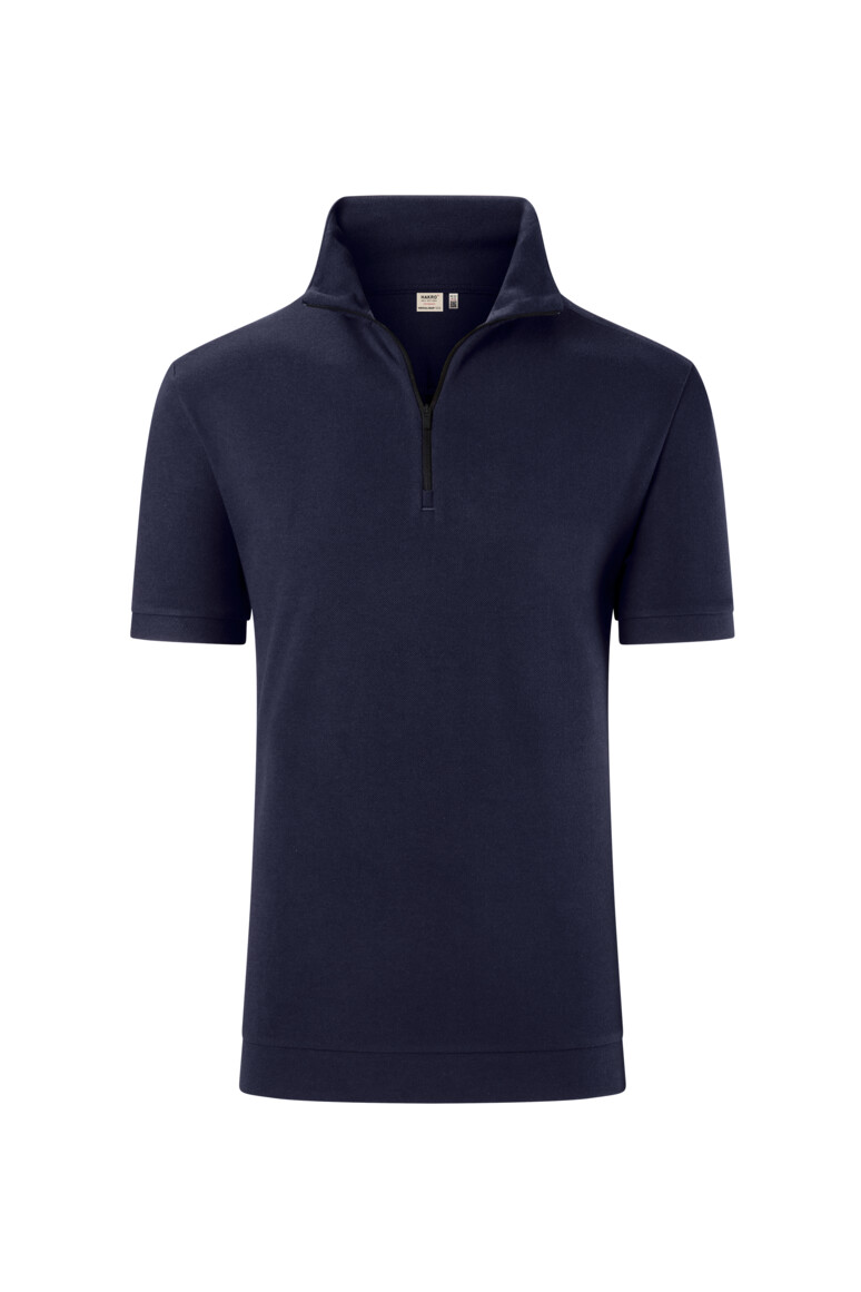 HAKRO Zip-Shirt Piqué MIKRALINAR® ECO