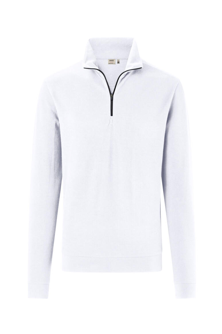 HAKRO Zip-Longsleeve Piqué MIKRALINAR® ECO
