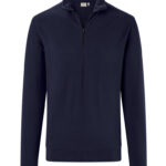 HAKRO Zip-Longsleeve Piqué MIKRALINAR® ECO