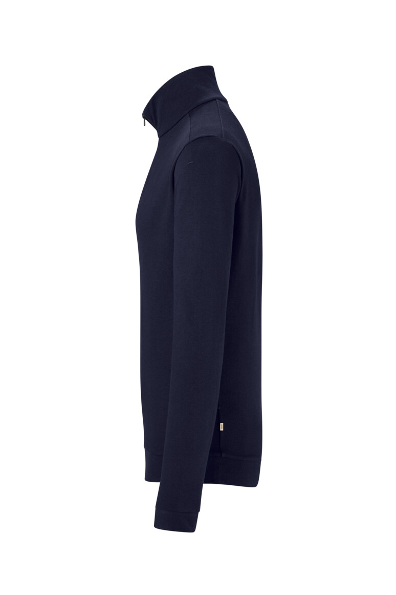 HAKRO Zip-Longsleeve Piqué MIKRALINAR® ECO