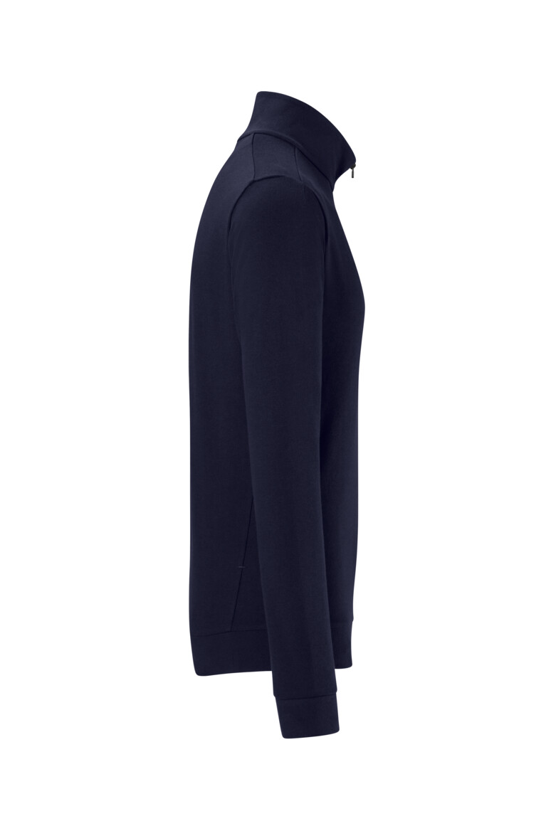 HAKRO Zip-Longsleeve Piqué MIKRALINAR® ECO