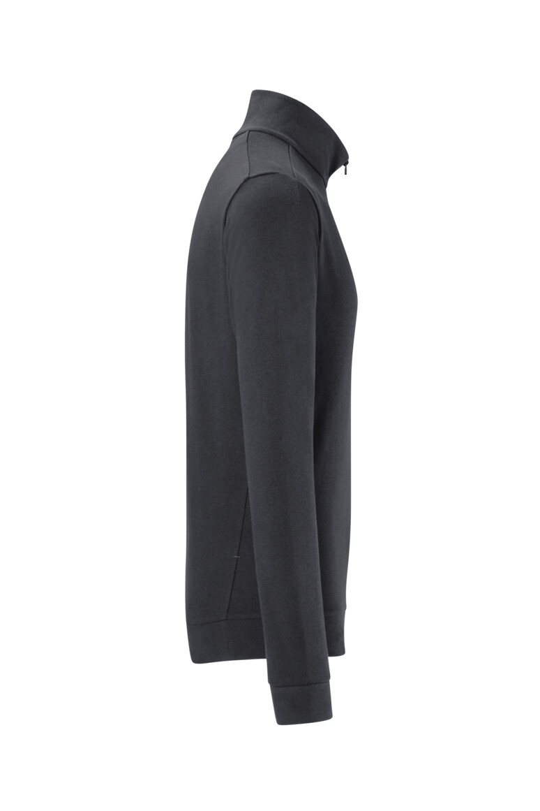 HAKRO Zip-Longsleeve Piqué MIKRALINAR® ECO
