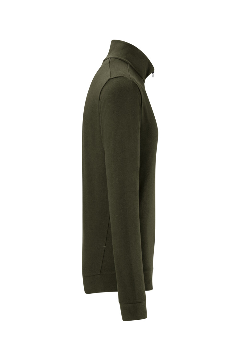 HAKRO Zip-Longsleeve Piqué MIKRALINAR® ECO
