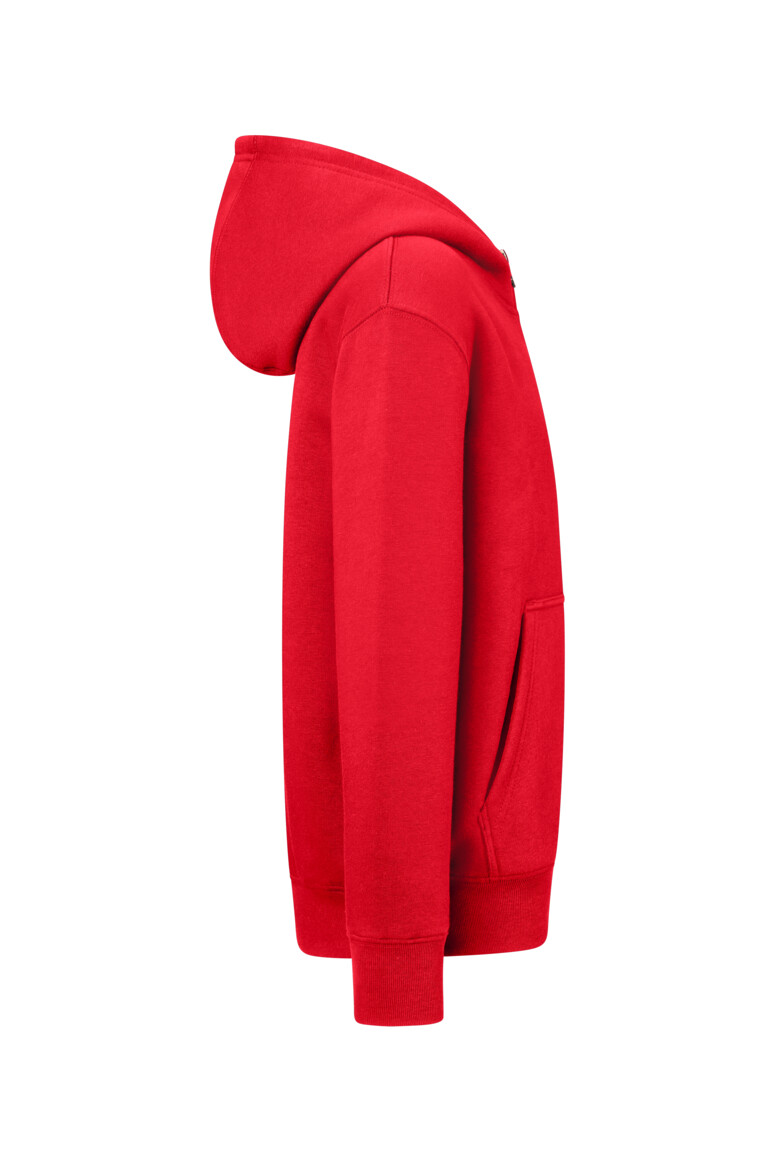 HAKRO Kinder Kapuzen-Sweatjacke Bio-Baumwolle