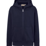 HAKRO Kinder Kapuzen-Sweatjacke Bio-Baumwolle