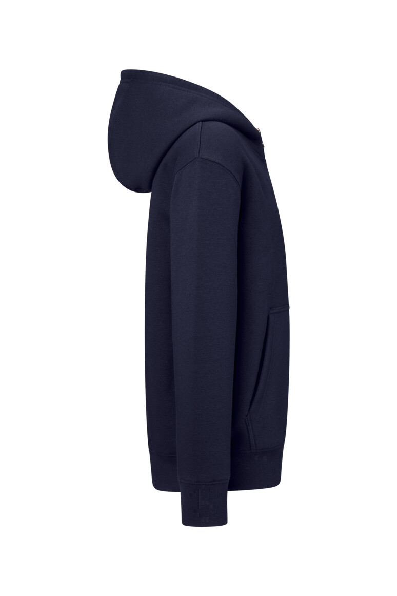 HAKRO Kinder Kapuzen-Sweatjacke Bio-Baumwolle