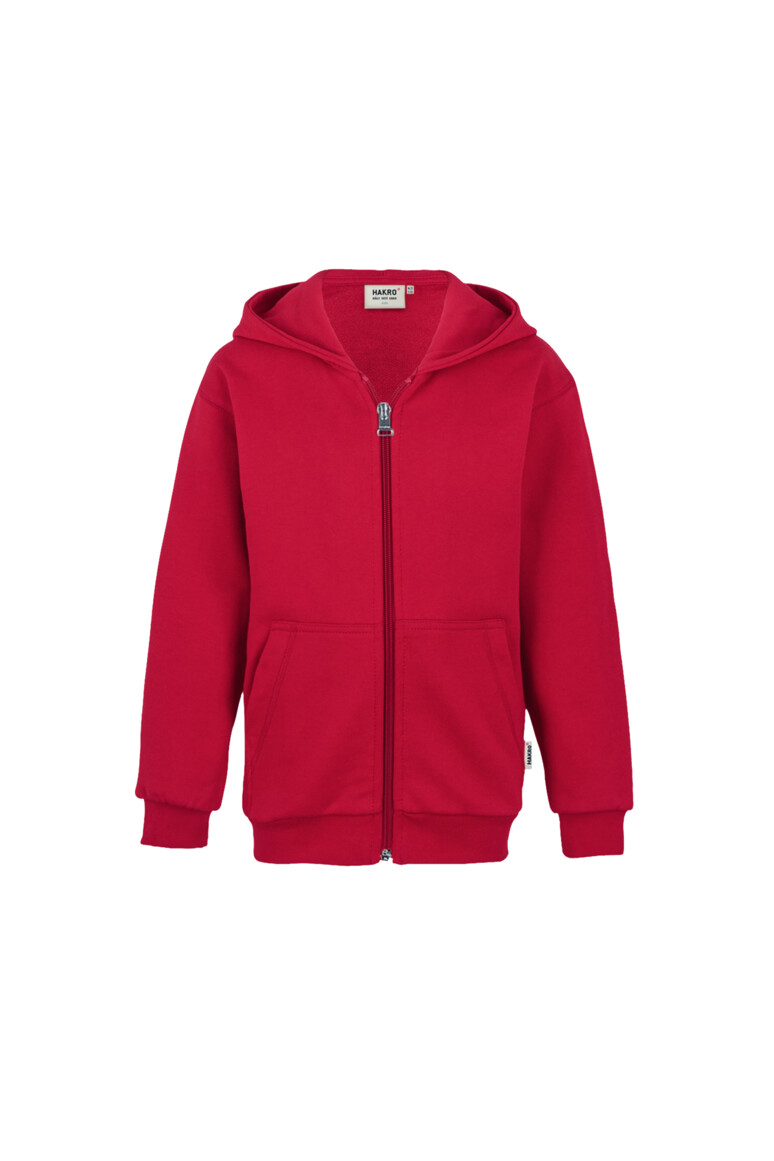 HAKRO Kinder Kapuzen-Sweatjacke Premium - Produktbild