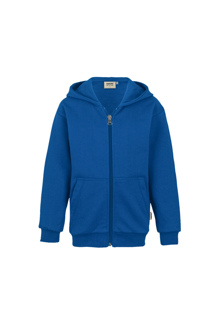 HAKRO Kinder Kapuzen-Sweatjacke Premium - Produktbild