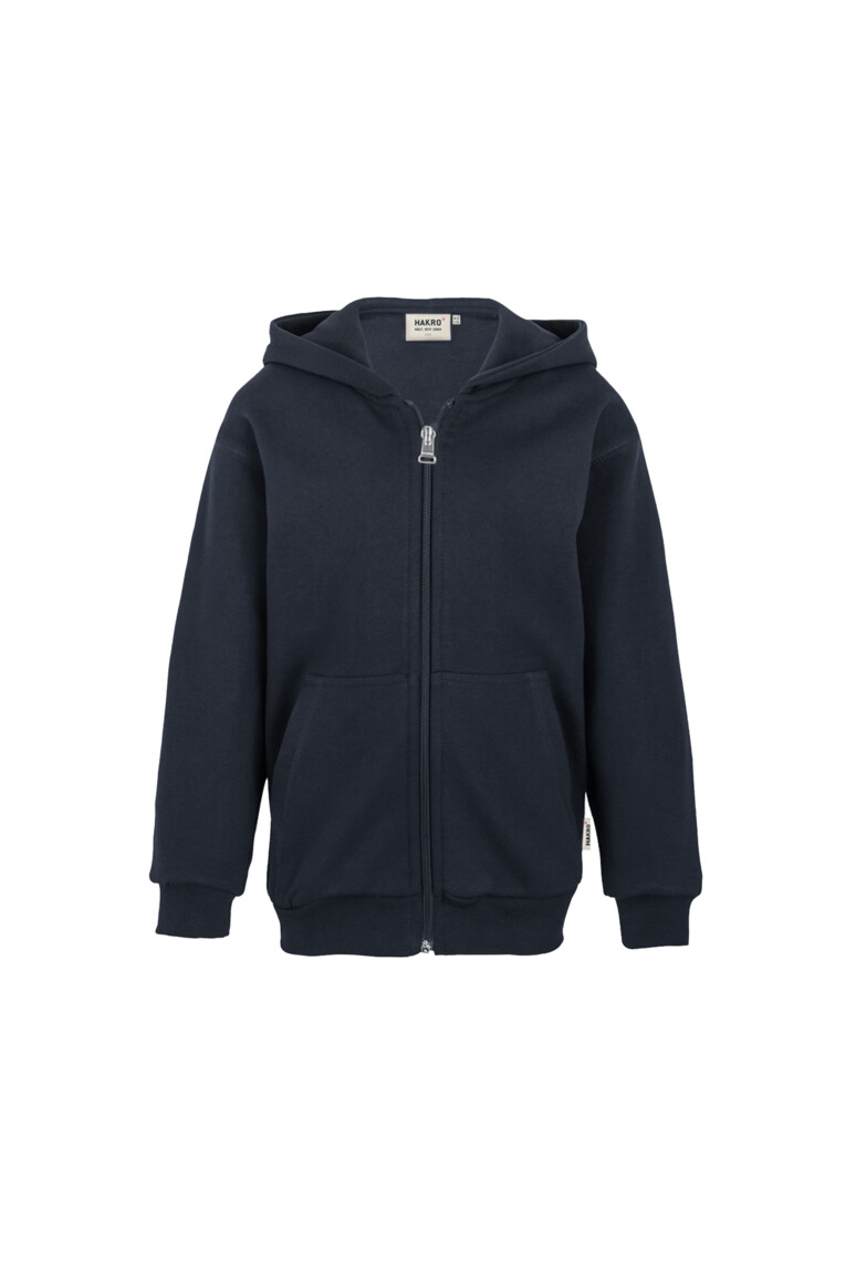 HAKRO Kinder Kapuzen-Sweatjacke Premium - Produktbild