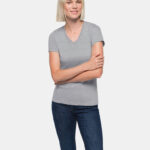 HAKRO Damen V-Shirt Classic