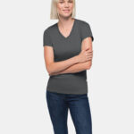HAKRO Damen V-Shirt Classic