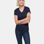 HAKRO Damen V-Shirt Classic
