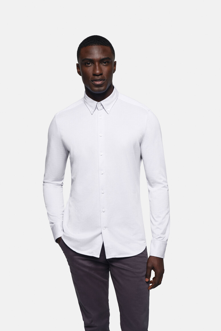 HAKRO Hemd Natural Stretch Regular