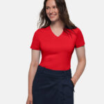 HAKRO COTTON TEC® Damen V-Shirt