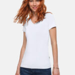 HAKRO Damen V-Shirt Stretch