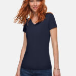 HAKRO Damen V-Shirt Stretch