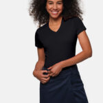 HAKRO Damen V-Shirt MIKRALINAR®