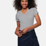HAKRO Damen V-Shirt MIKRALINAR®